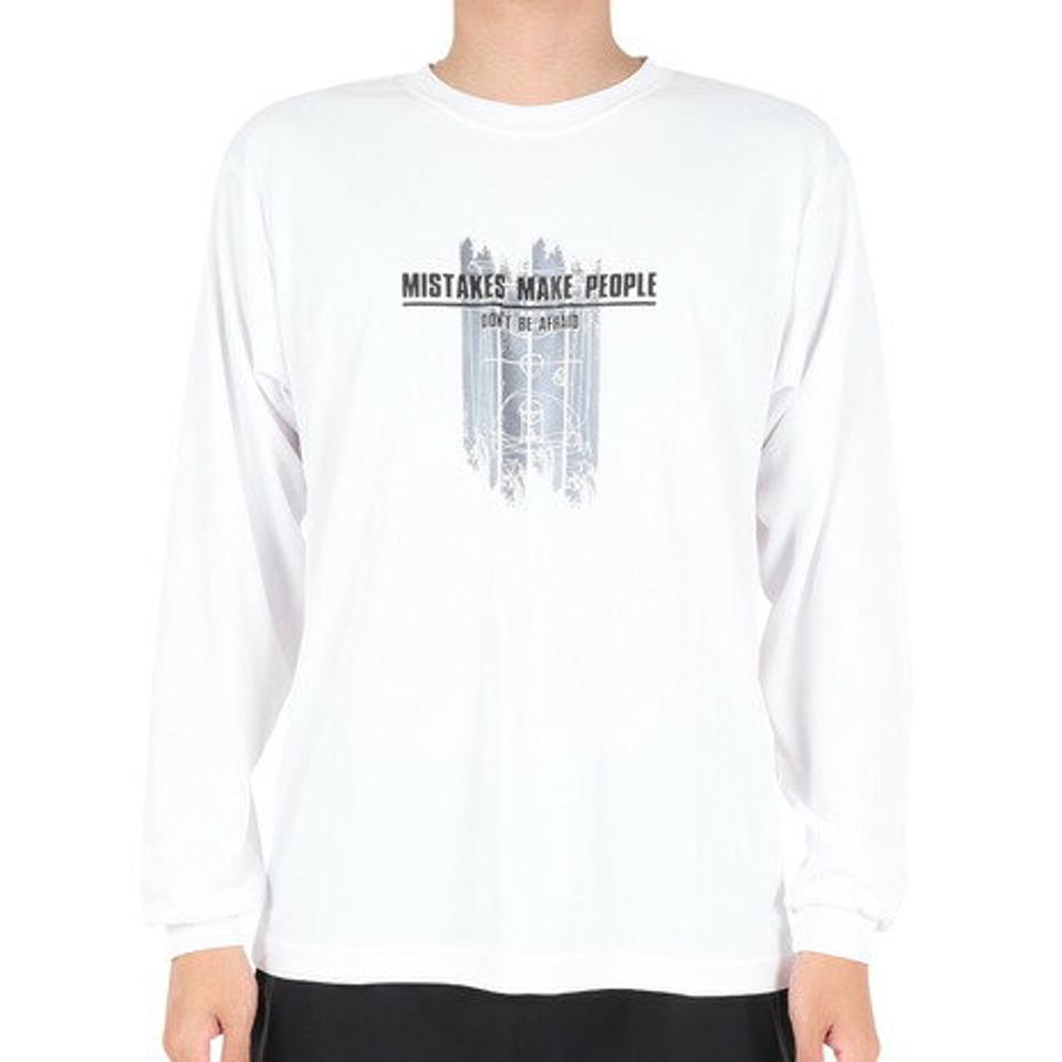 【3点10%OFFクーポン対象！10/12まで】エックスティーエス（XTS）（メンズ）バスケットボールウェア ドライプラス 長袖Tシャツ 751TS3ES0030WHT