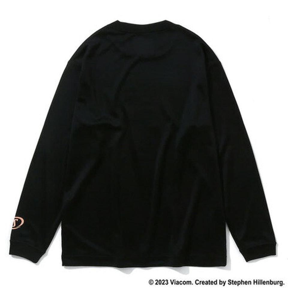 【3点10%OFFクーポン対象！10/12まで】スポルディング（SPALDING）（キッズ）バスケットボールウェア ジュニア ロングスリーブTシャツ パトリック スター SJT23160SBK