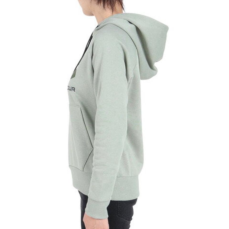 アンダーアーマー（UNDER ARMOUR）（レディース）パーカー レディース ライバルフリース プリント 1381240 504