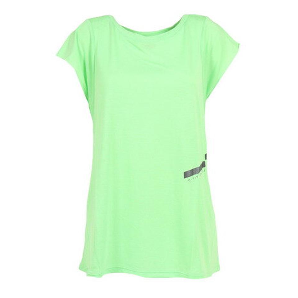 ジーフィット（G-FIT）（レディース）Tシャツ レディース フレンチスリーブトップ GA-C651TS LIME