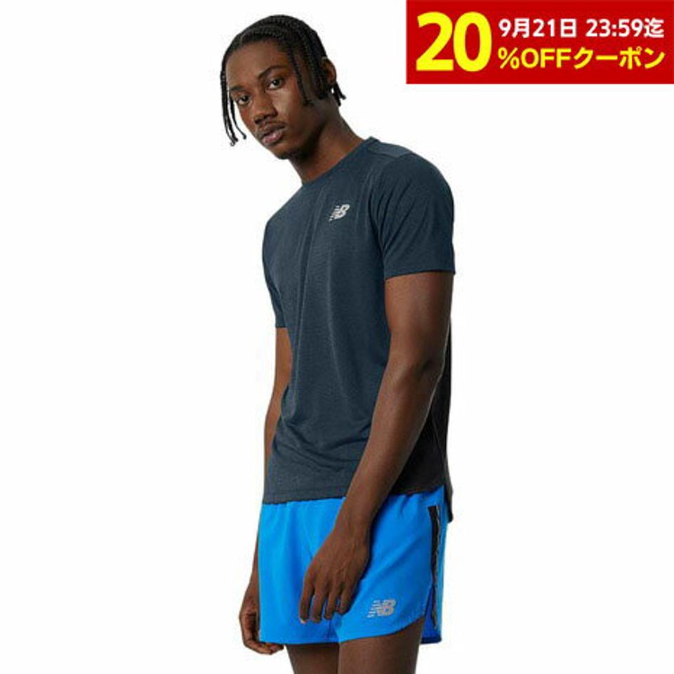 ニューバランス（new balance）（メンズ）半袖Tシャツ メンズ Impact ラン ショートスリーブTシャツ MT21262NIH