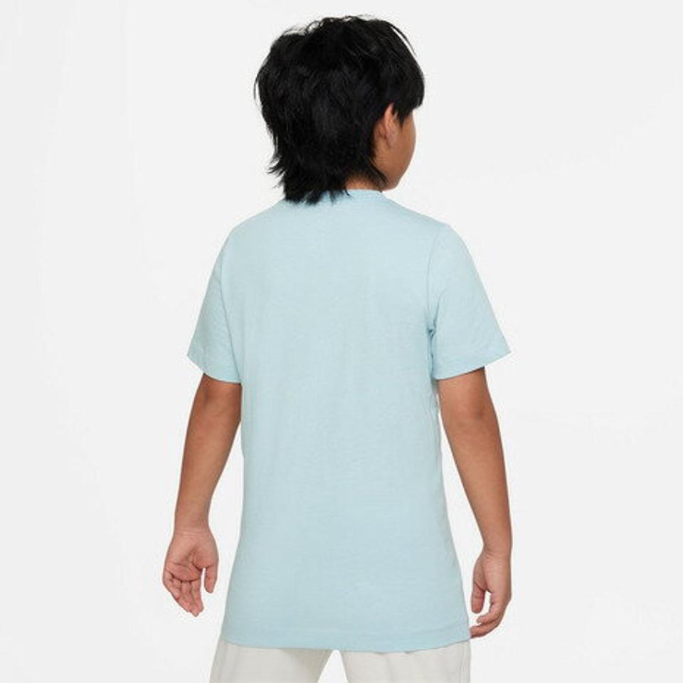 ナイキ（NIKE）（キッズ）半袖Tシャツ キッズ コットン YTH EMB フューチュラ AR5254-442