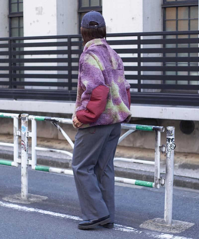 GC REVERSIBLE TIE-DYE BOA JACKET