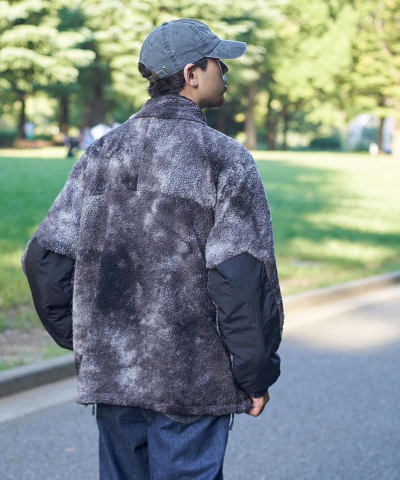 GC REVERSIBLE TIE-DYE BOA JACKET