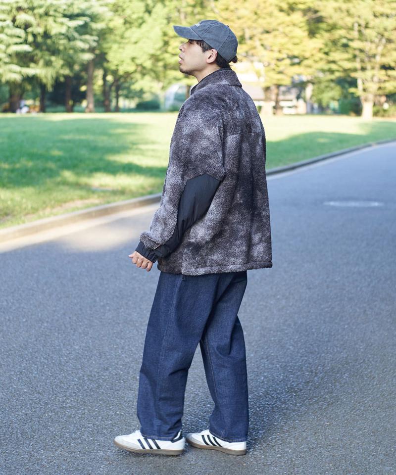 GC REVERSIBLE TIE-DYE BOA JACKET