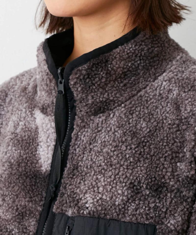 GC REVERSIBLE TIE-DYE BOA JACKET