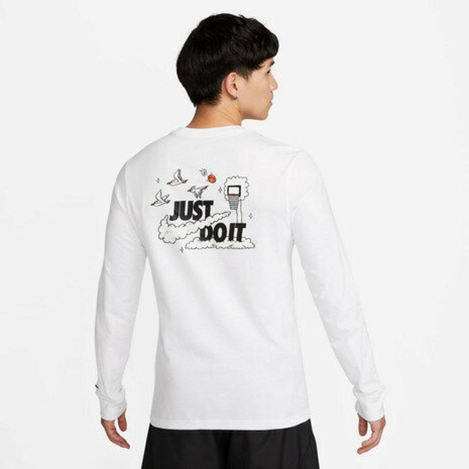 ナイキ（NIKE）（メンズ）バスケットボールウェア JDI 長袖Tシャツ DZ2696-100