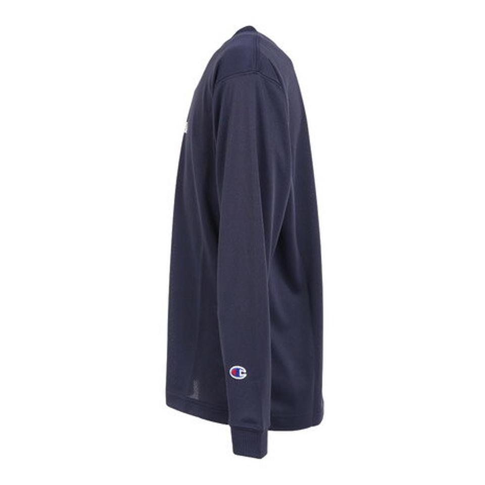 【3点10%OFFクーポン対象！9/28まで】チャンピオン（CHAMPION）（キッズ）バスケットボールウェア ミニ ロングスリーブTシャツ CK-YB415 370