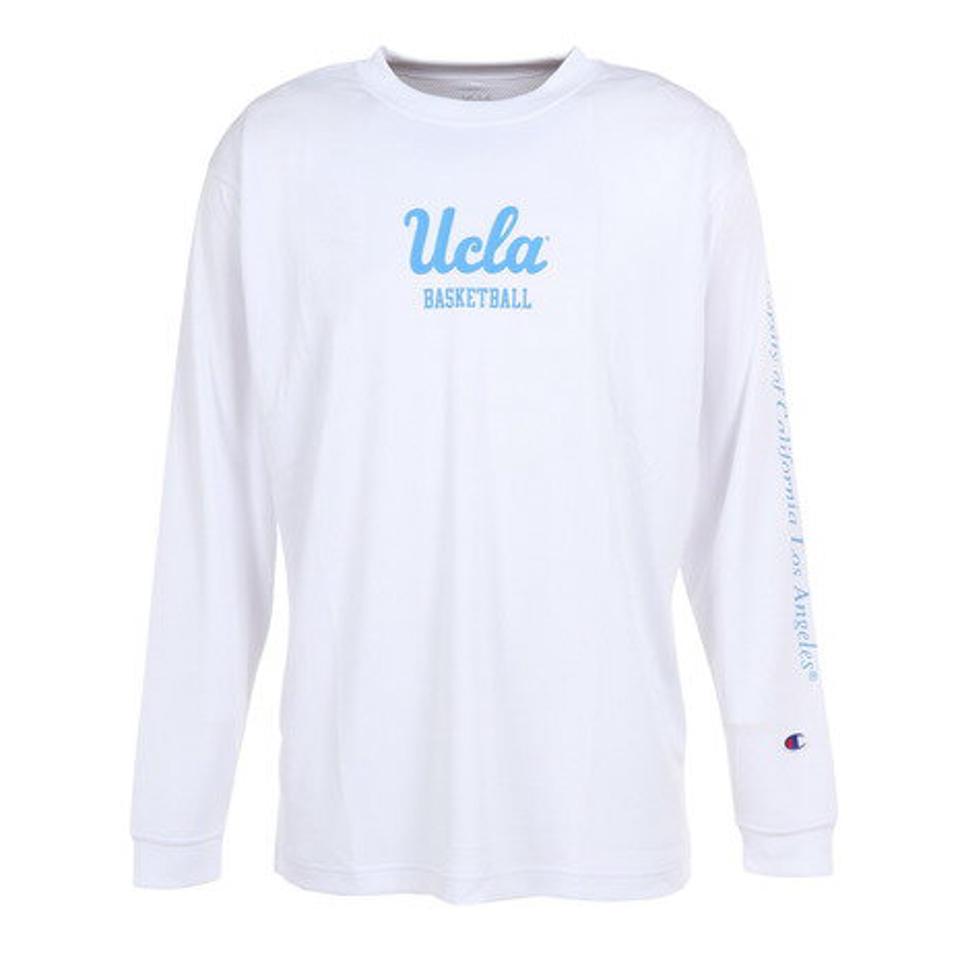 チャンピオン（CHAMPION）（メンズ）バスケットボールウェア UCLA ロングスリーブTシャツ C3-YB466 010