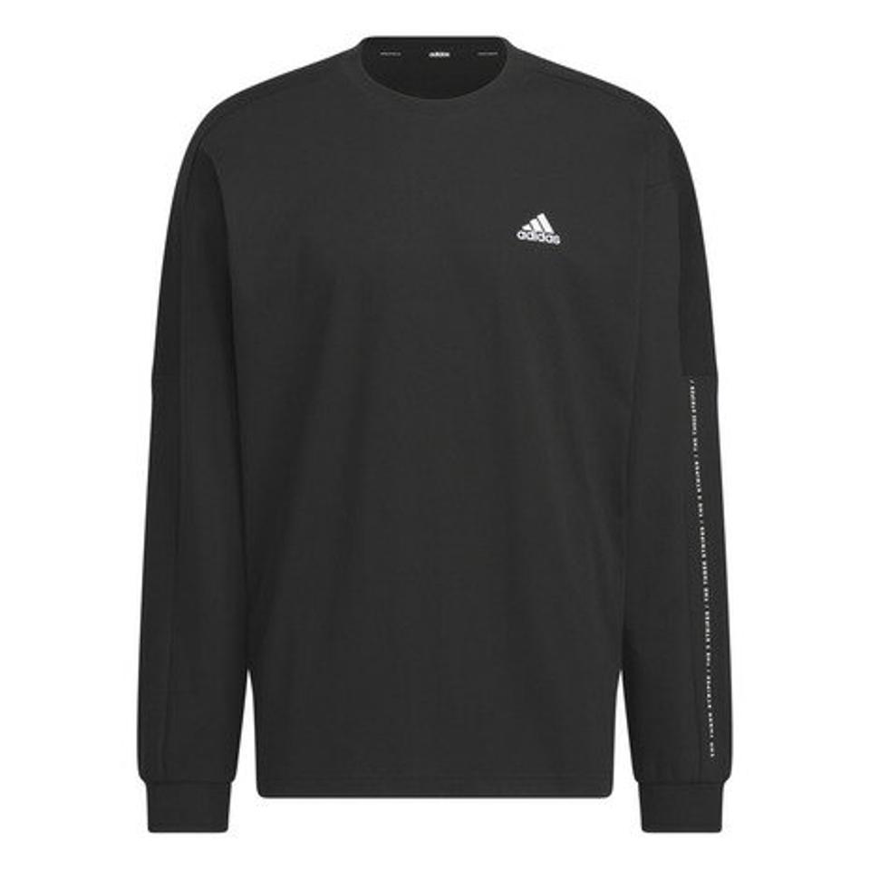 【4/15 24h限定 エントリー＆対象3店舗以上買い回りで最大P10倍！】アディダス（adidas）（メンズ、レディース）ワーディング ルーズフィット Tシャツ 長袖 IEH99-IK7346 ロンT