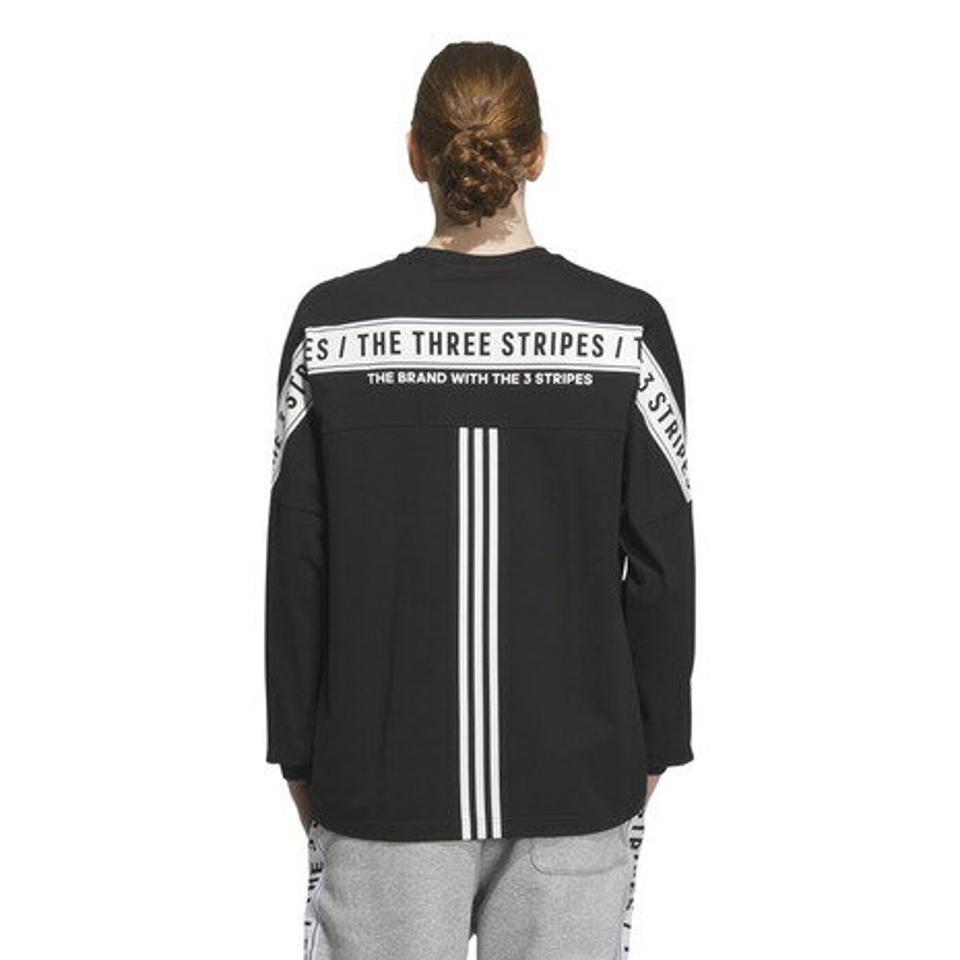 【4/15 24h限定 エントリー＆対象3店舗以上買い回りで最大P10倍！】アディダス（adidas）（メンズ、レディース）ワーディング ルーズフィット Tシャツ 長袖 IEH99-IK7346 ロンT