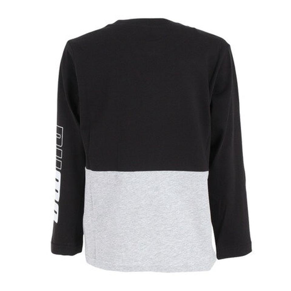 プーマ（PUMA）（キッズ）長袖Tシャツ キッズ PUMA POWER 677720 51 BKWT