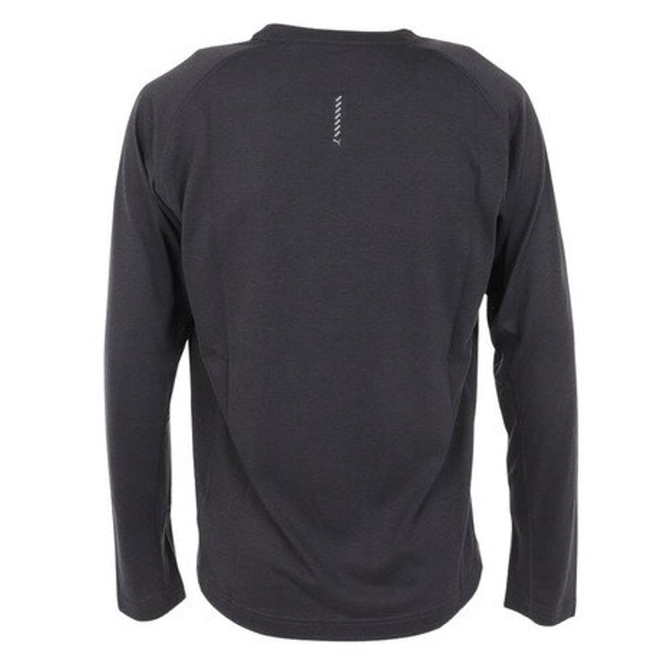 プーマ（PUMA）（メンズ）長袖Tシャツ メンズ RUN グラフィック 524618 75 DGRY