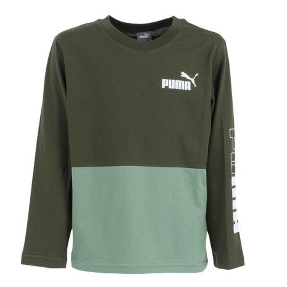 【20%OFFクーポン対象！5/25まで】プーマ（PUMA）（キッズ）長袖Tシャツ キッズ PUMA POWER 677720