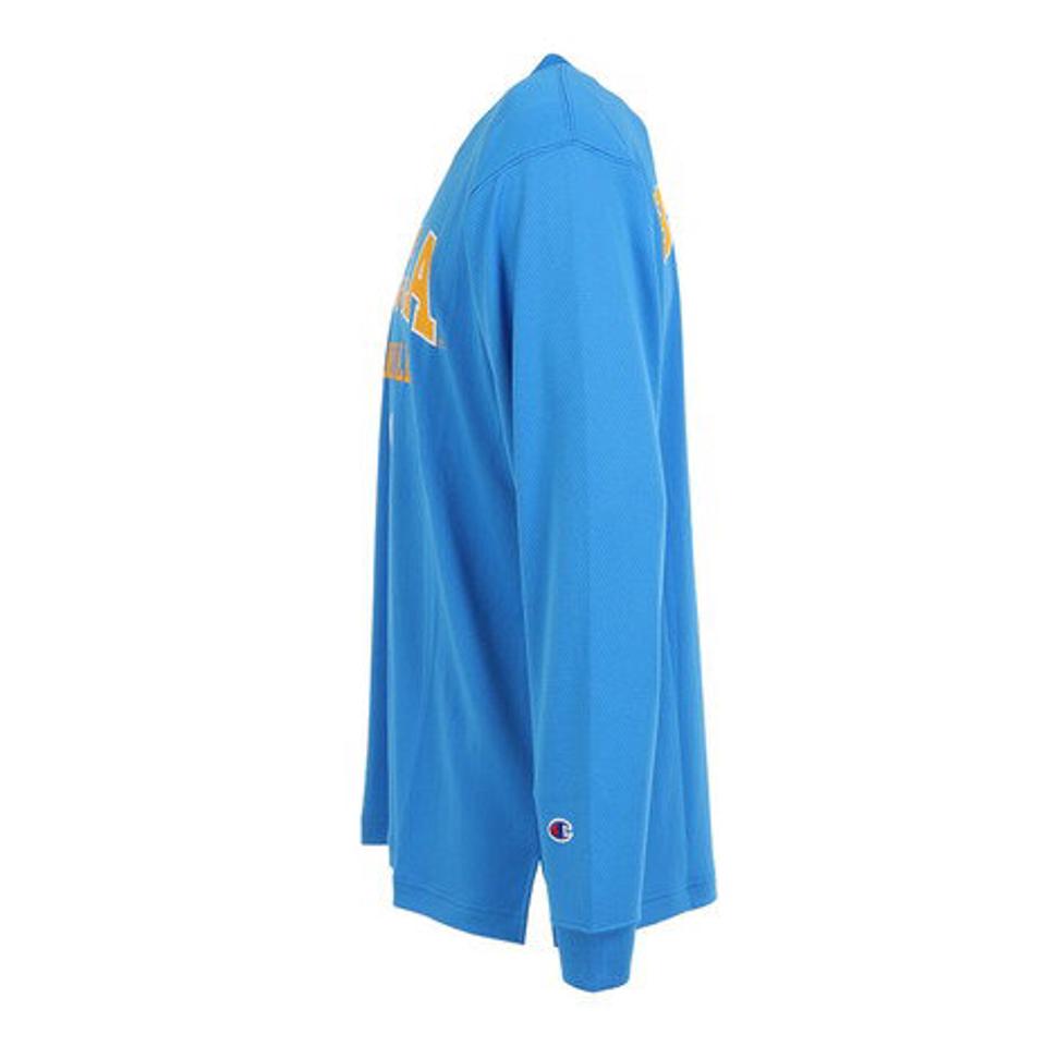 【3点10%OFFクーポン対象！9/28まで】チャンピオン（CHAMPION）（メンズ）バスケットボールウェア UCLA ロングスリーブTシャツ C3-YB465 34C