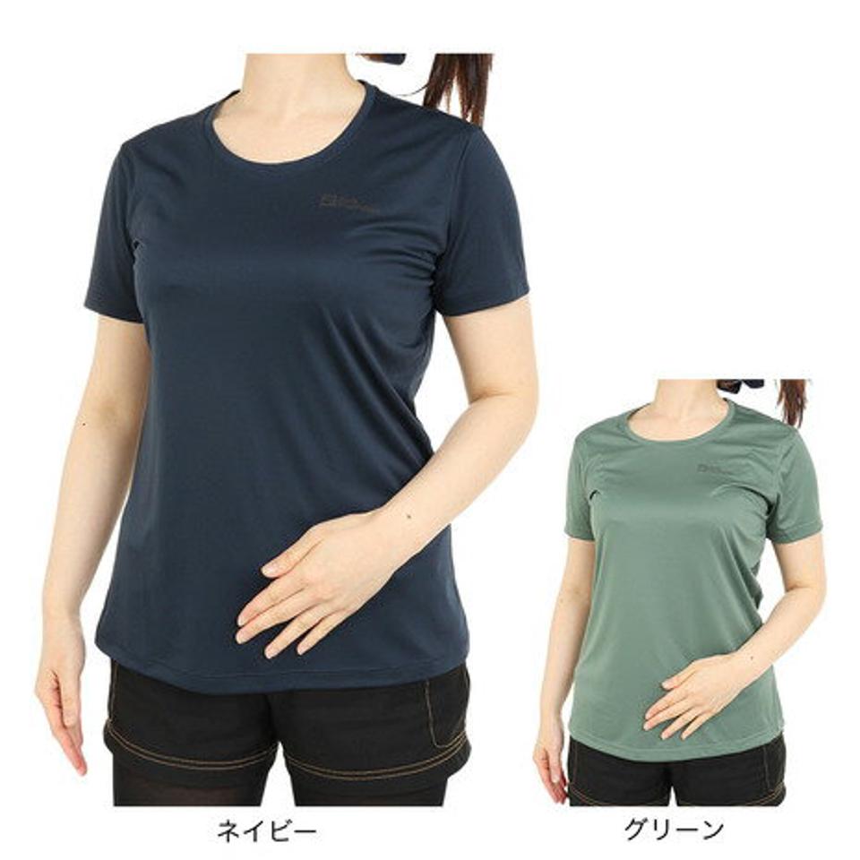 ジャックウルフスキン（JackWolfskin）（レディース）TECH 半袖Tシャツ 1807122