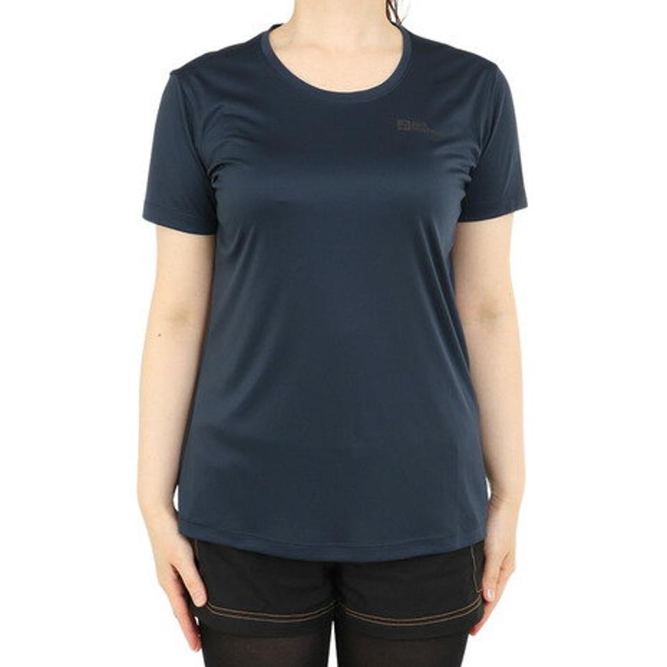 ジャックウルフスキン（JackWolfskin）（レディース）TECH 半袖Tシャツ 1807122