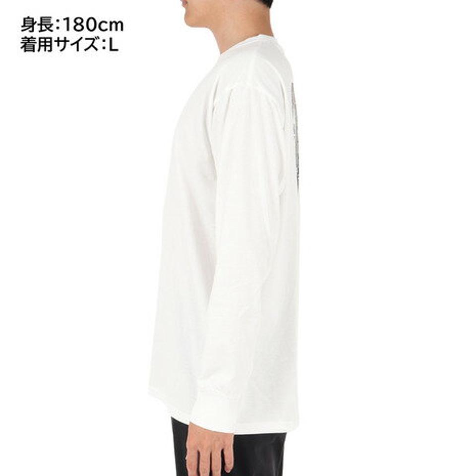 セッションズ（SESSIONS）（メンズ） 長袖Tシャツ メンズ ペイズリー ボックス 237198 WHT