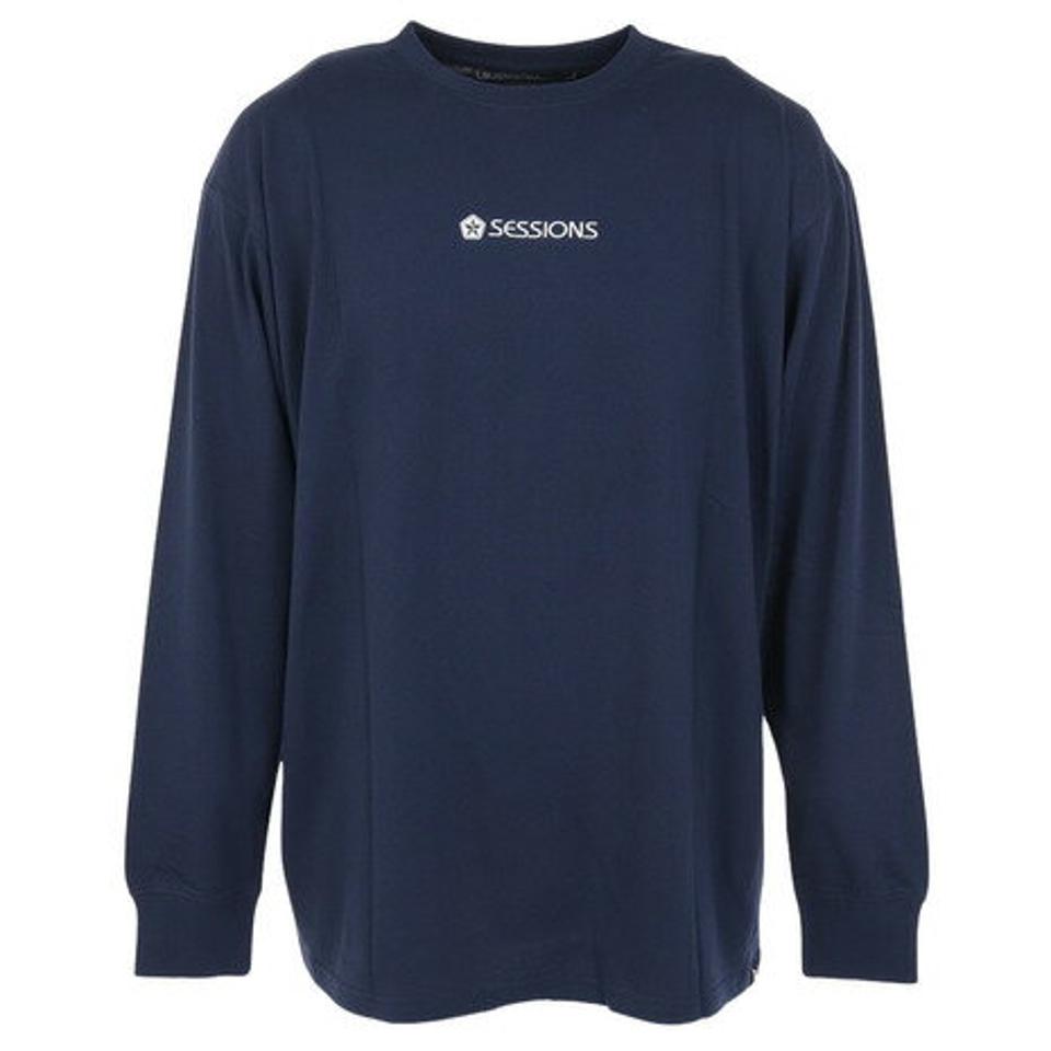 セッションズ（SESSIONS）（メンズ）ペイズリー ボックス 長袖Tシャツ 237198