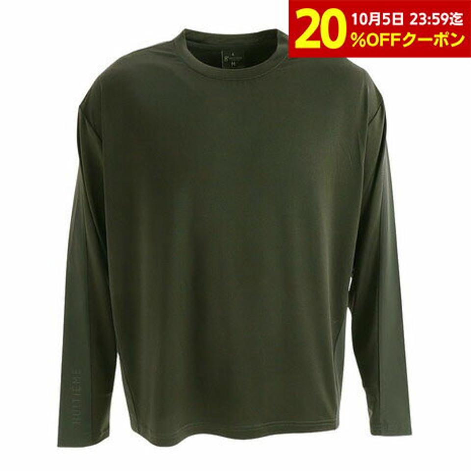 【20%OFFクーポン対象！10/5まで】ウィッテム（HUITIEME）（メンズ）ハイブリット ロングTシャツ 191-27911-028