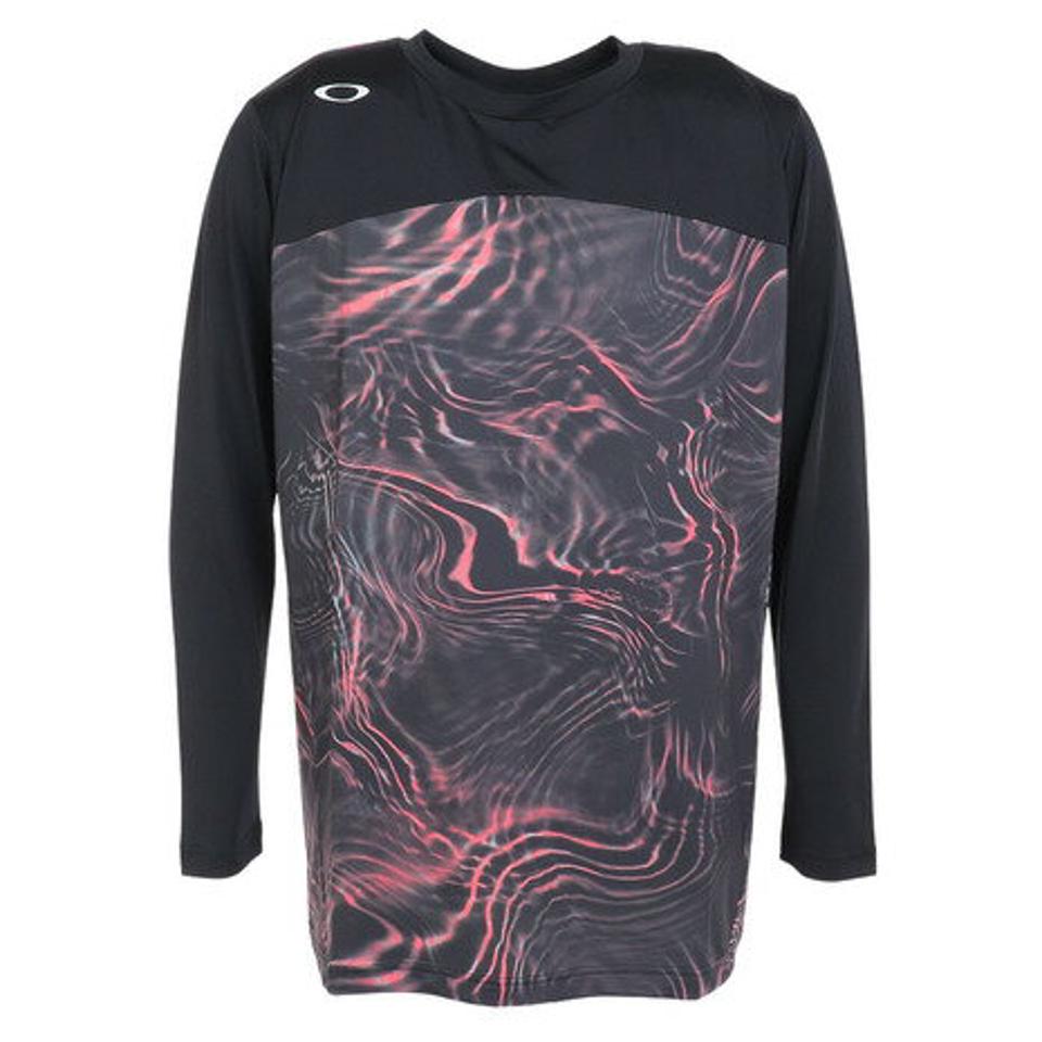オークリー（OAKLEY）（メンズ）野球ウェア Striking Qd 長袖 Graphic Tシャツ 4.0 FOA405832-81Y