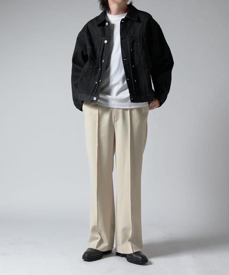 ワイドレッグフレアパンツ