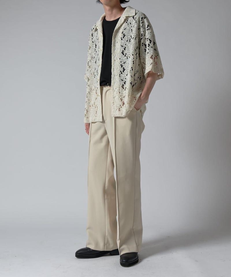 ワイドレッグフレアパンツ