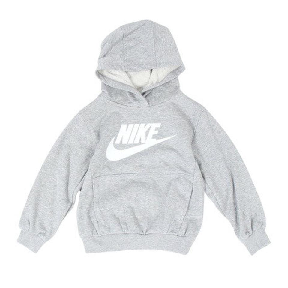 【4/10限定！エントリーで最大100％ポイントバック】ナイキ（NIKE）（キッズ）キッズ プルオーバーパーカー NKN N NSW CLUB FT HBR 86L095-042