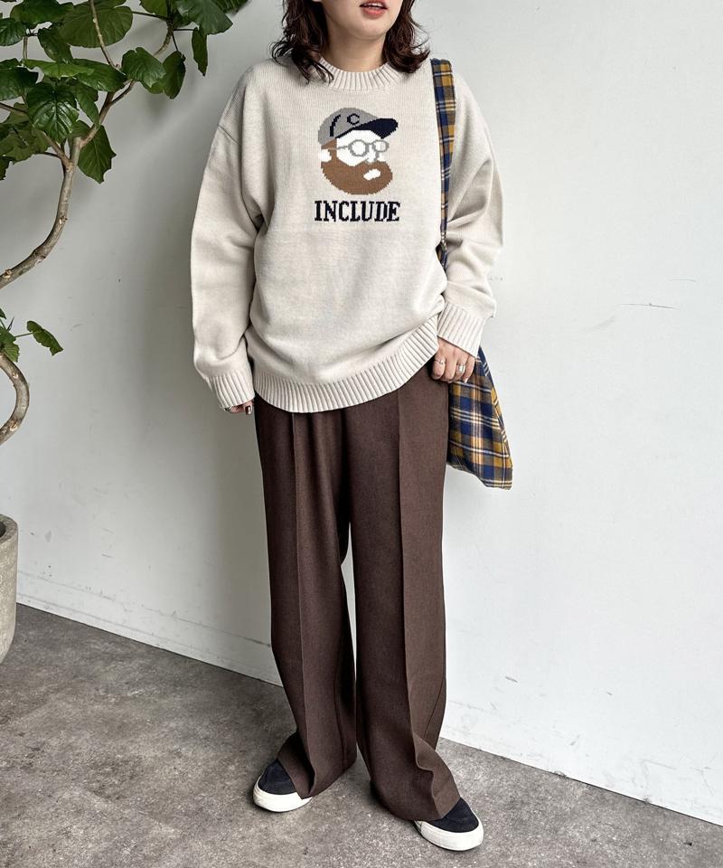 ウールライクタックスラックス