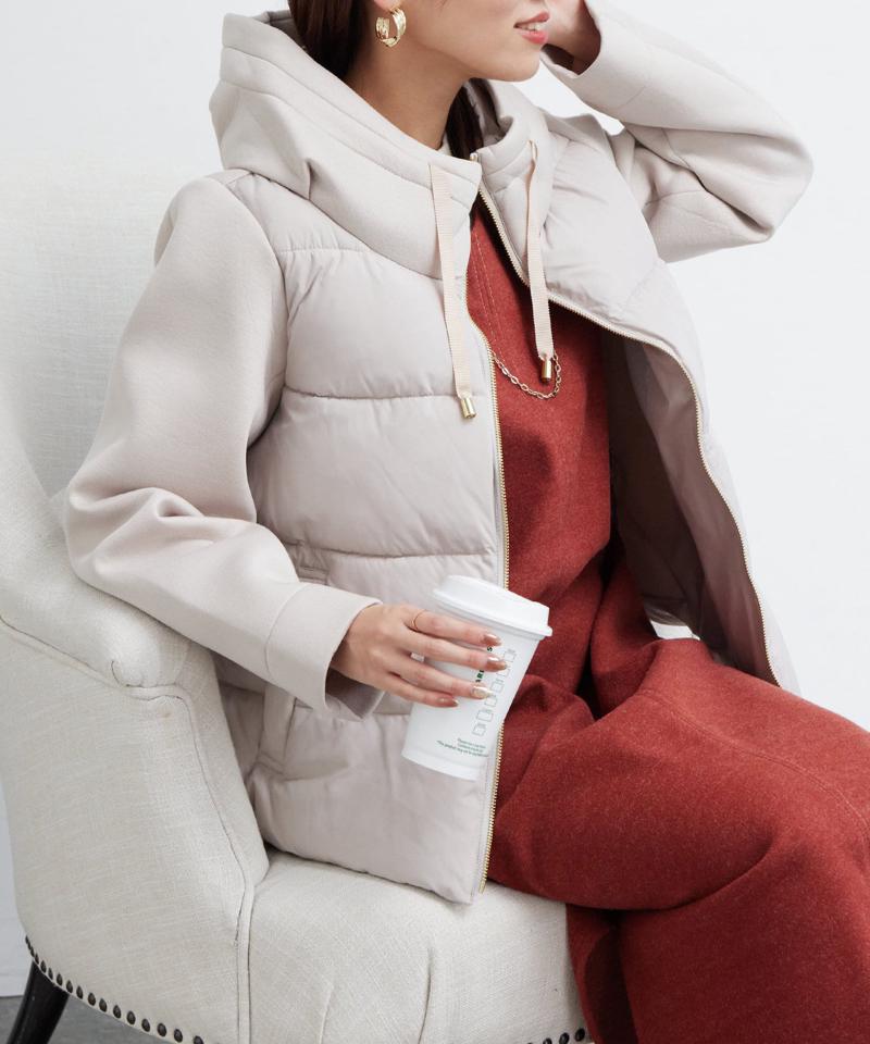 カットボンディング×中綿ジャケット