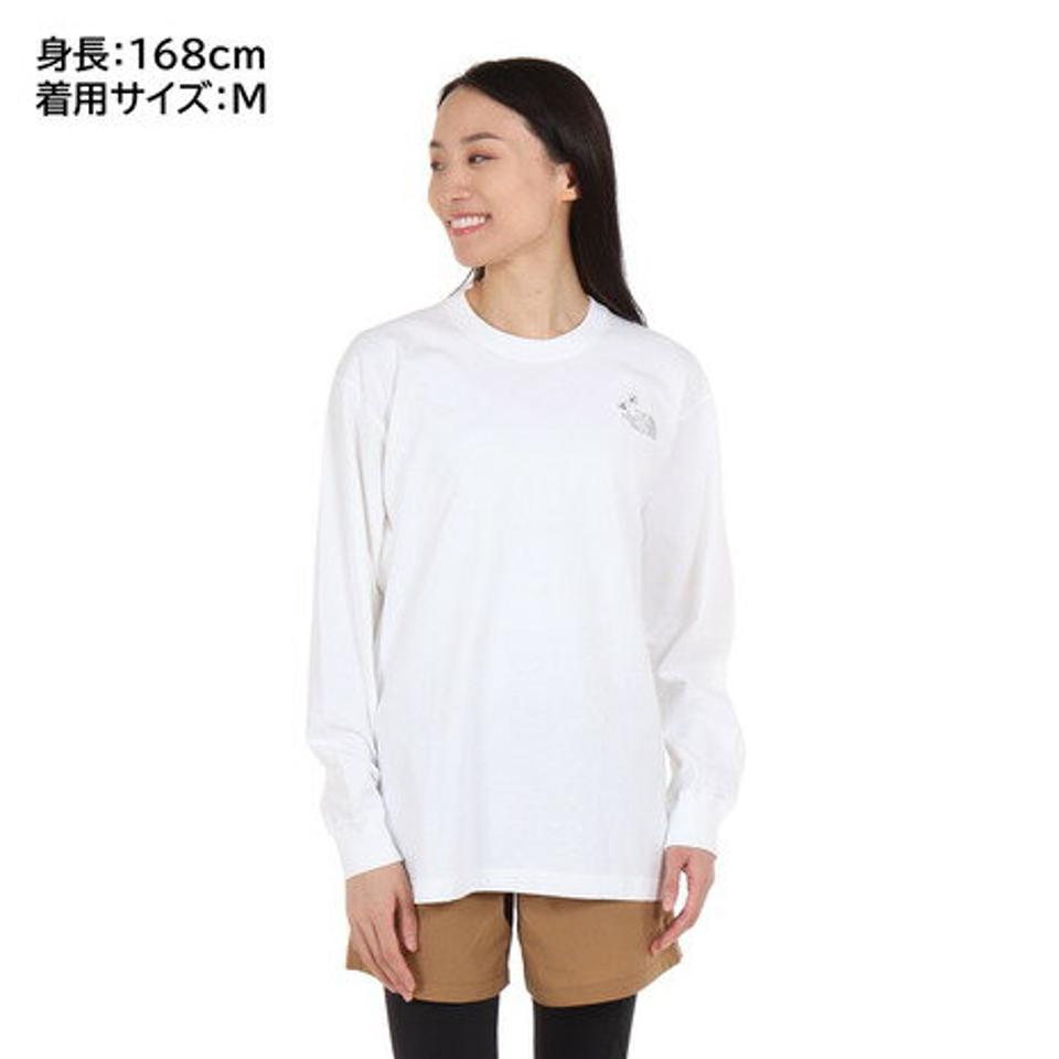 ノースフェイス（THE NORTH FACE）（レディース）長袖Tシャツ ロンT ロングスリーブ フラワーロゴ82332