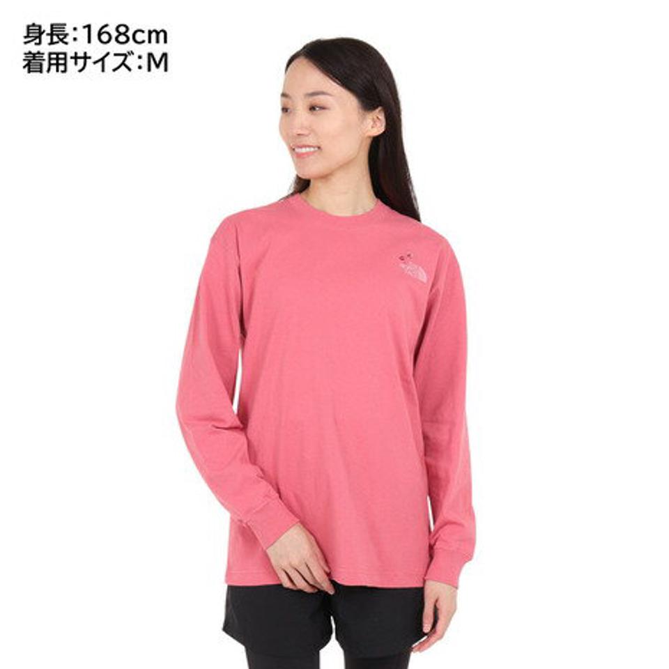 ノースフェイス（THE NORTH FACE）（レディース）長袖Tシャツ ロンT ロングスリーブ フラワーロゴ82332