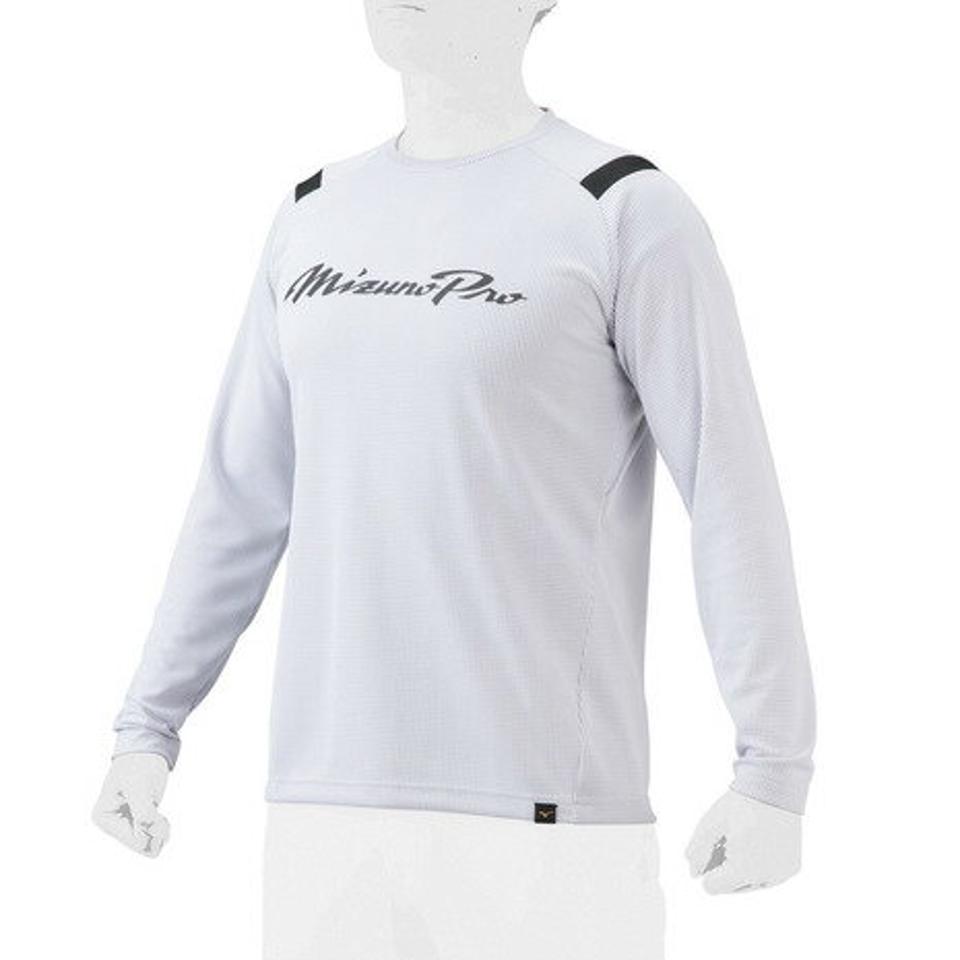 ミズノ（MIZUNO）（メンズ、レディース）野球ウェアUGEKIロングTシャツ 12JAAT7001 12JAAT7014