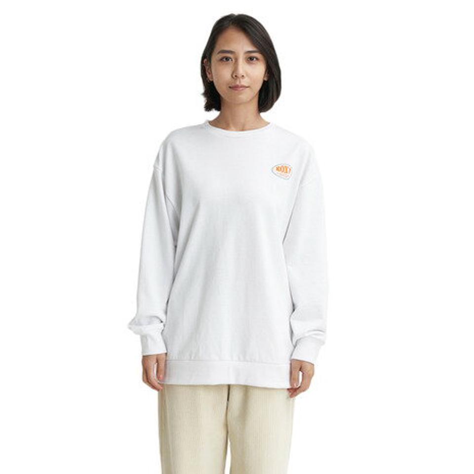 【15％OFFクーポン対象！11/23まで】ロキシー（ROXY）（レディース）ミニ裏毛 トップス 長袖Tシャツ 23FWRLT234029WHT