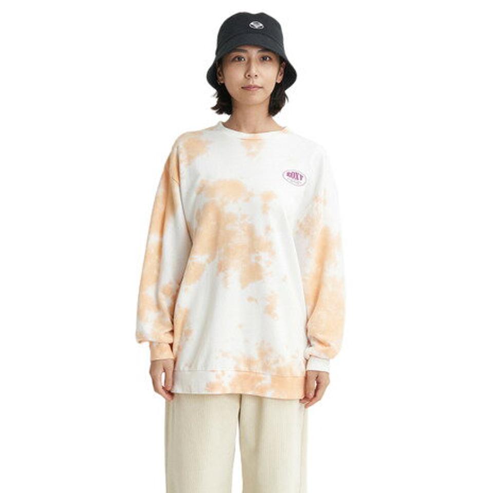 【15％OFFクーポン対象！11/23まで】ロキシー（ROXY）（レディース）ミニ裏毛 トップス 長袖Tシャツ 23FWRLT234029ORG