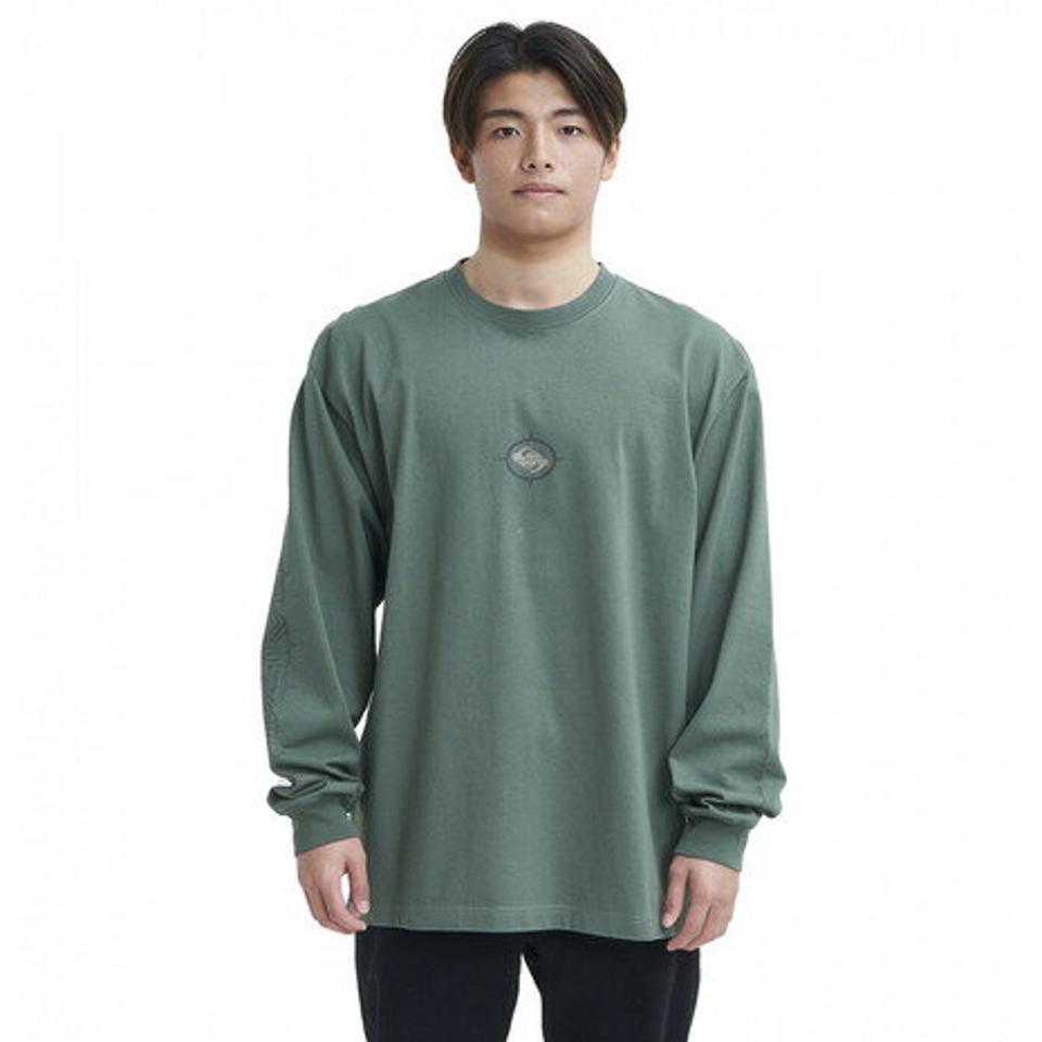 クイックシルバー（Quiksilver）（メンズ）長袖Tシャツ MIKEY OFF GRID 23FWQLT234033OLV