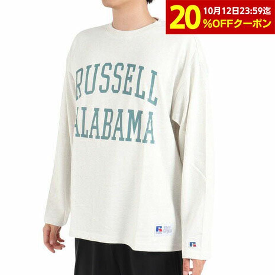 ラッセル（RUSSELL）（メンズ）88/12 ロングスリーブ クルーネックTシャツ Wide RBM23F0006