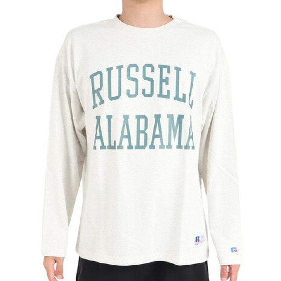 ラッセル（RUSSELL）（メンズ）88/12 ロングスリーブ クルーネックTシャツ Wide RBM23F0006