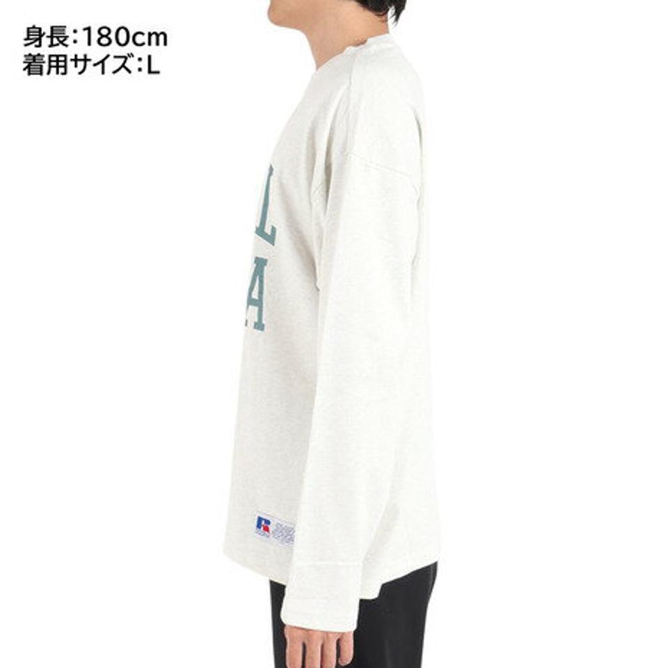 ラッセル（RUSSELL）（メンズ）88/12 ロングスリーブ クルーネックTシャツ Wide RBM23F0006