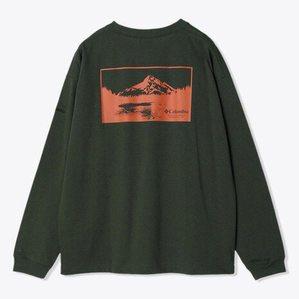 コロンビア（Columbia）（メンズ）長袖Tシャツ ロンT ミラーズクレストロングスリーブグラフィックTシャツ PM6812