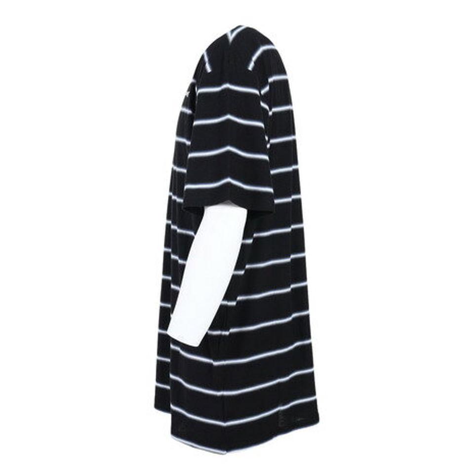 ハーレー（HURLEY）（メンズ）Tシャツ メンズ 半袖 SERAPE STRIPE SIS CQ8690-010 カットソー