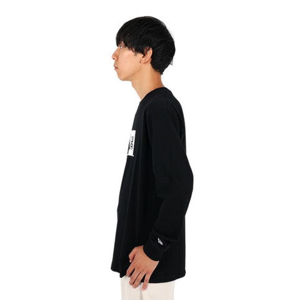 ニューエラ（NEW ERA）（メンズ、レディース）長袖コットンTシャツ Box Logo 13755434