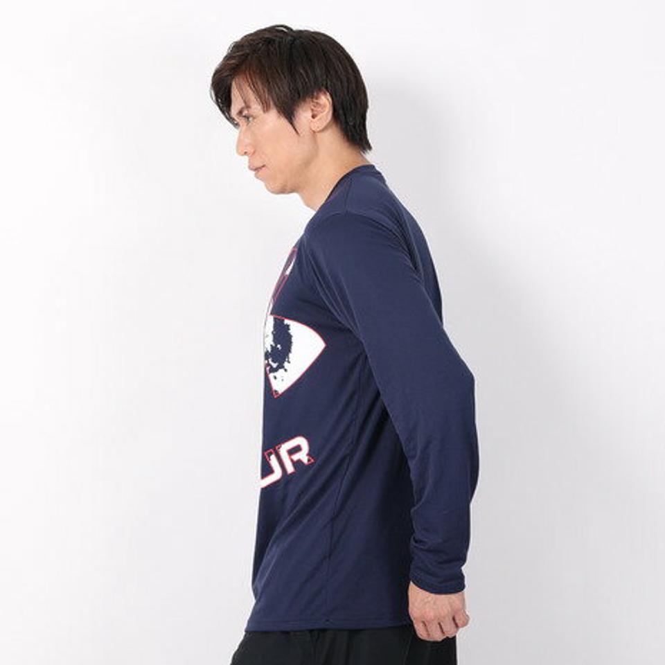 アンダーアーマー（UNDER ARMOUR）（メンズ）長袖Tシャツ メンズ テック エクストララージ ロゴ 1381357 410