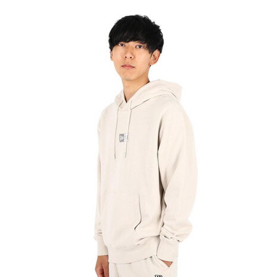 ニューエラ（NEW ERA）（メンズ、レディース）裏毛 スウェット プルオーバーフーディー ボックスロゴ Embroidery 13755293