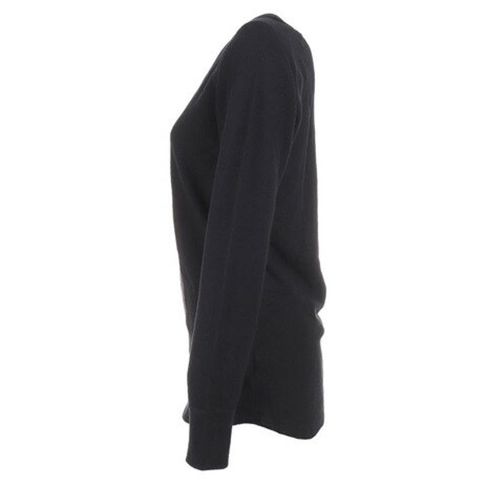 ヘインズ（Hanes）（レディース）サーマルクルーネック 長袖Tシャツ HW4-Q501 090
