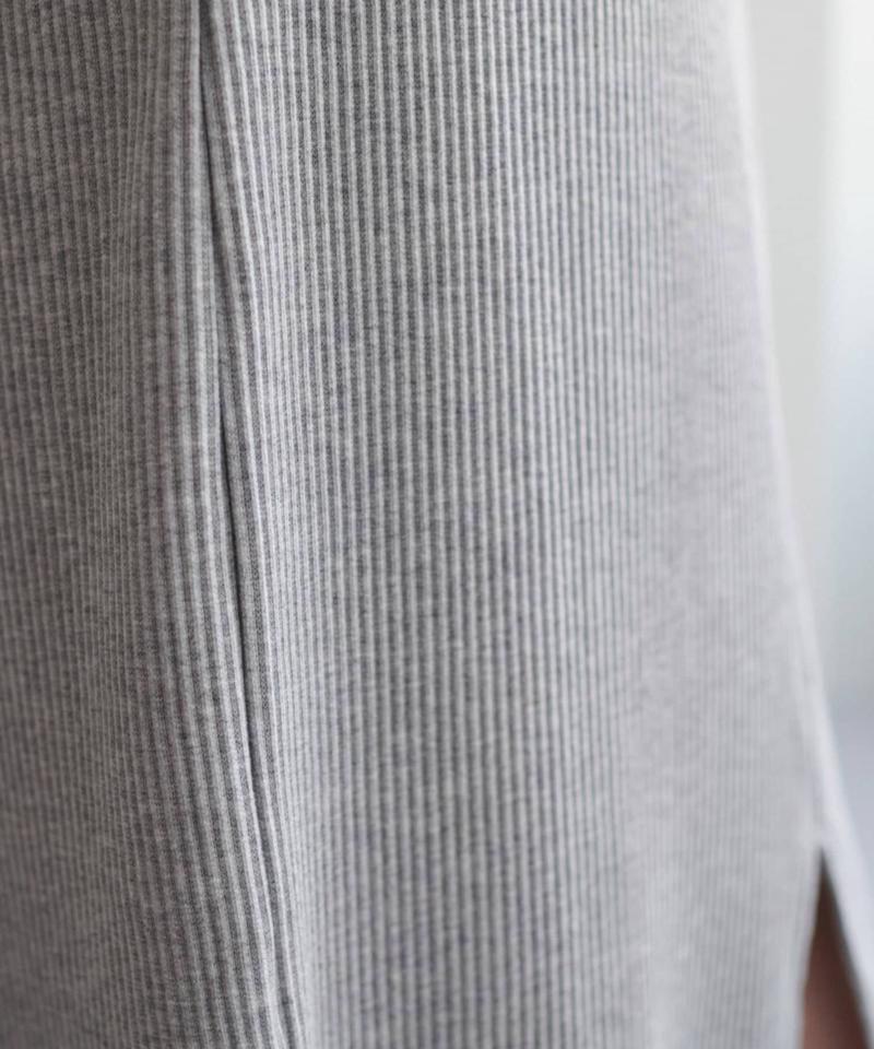 【年中頼れる/3～5サイズ展開/リピーター多数◎】リブカットナロースカート《WEB限定》