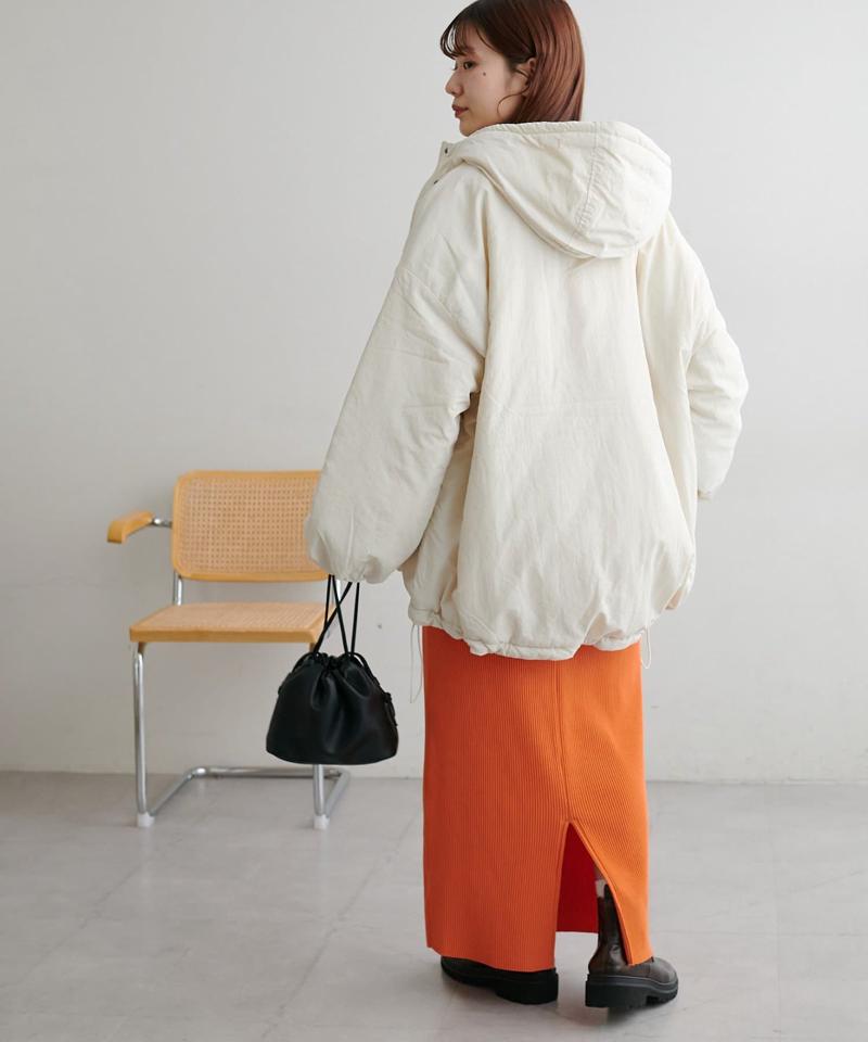 【年中頼れる/3～5サイズ展開/リピーター多数◎】リブカットナロースカート《WEB限定》