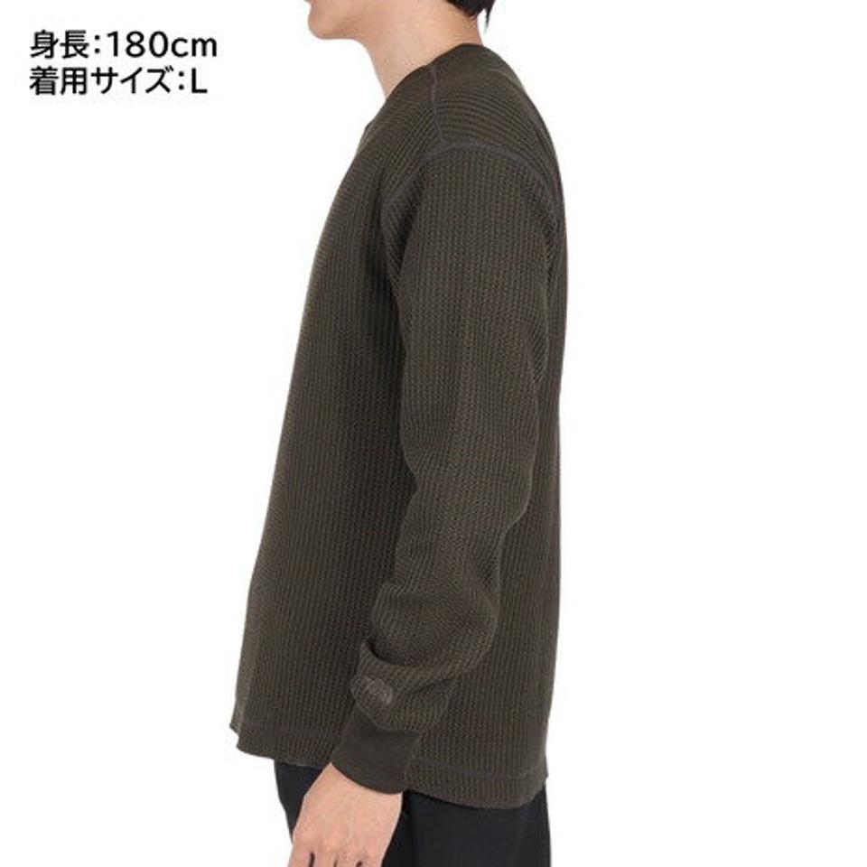 ノースフェイス（THE NORTH FACE）（メンズ）長袖Tシャツ ロンT ロングスリーブウォームワッフルクルー NT62032 NT