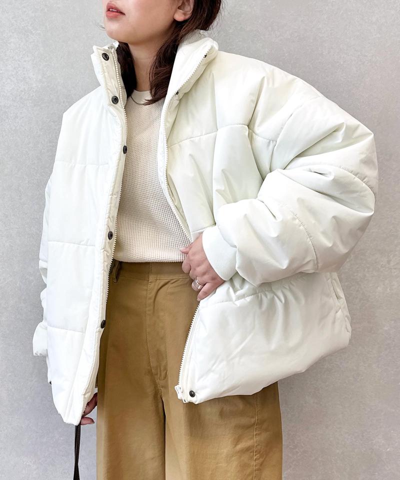 スタンドネック中綿ジャケット