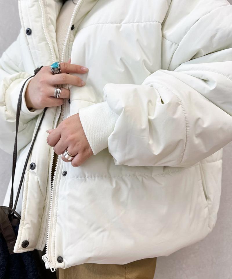 スタンドネック中綿ジャケット